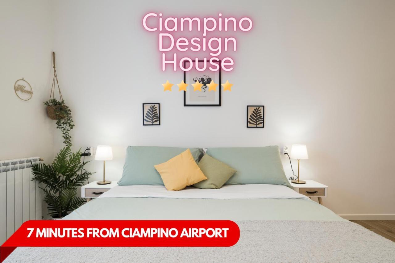 Апартаменты Casa Design Con A/C E Wifi_7 Minuti Ciampino Aeroporto Экстерьер фото